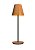 ABAJUR FOX LUSTRES 5326 CÔNICO Ø20X60CM MADEIRA, MDF E AÇO CARBONO 1XE27 - Imagem 1
