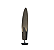 ABAJUR FOX LUSTRES 5340 BLOSSOM 75X15X15CM MADEIRA E AÇO CARBONO 1XE27 - Imagem 2