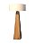 COLUNA FOX LUSTRES 5406 CLEAN Ø60X155CM MADEIRA, MDF E CÚPULA DE TECIDO 1XE27 - Imagem 3
