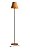 COLUNA FOX LUSTRES 5452 CÔNICO Ø28X160 MADEIRA, MDF E AÇO CARBONO 1XE27 - Imagem 2