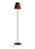 COLUNA FOX LUSTRES 5452 CÔNICO Ø28X160 MADEIRA, MDF E AÇO CARBONO 1XE27 - Imagem 1