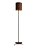 COLUNA FOX LUSTRES 5453 CILÍNDRICO Ø28X160 MADEIRA, MDF E AÇO CARBONO 1XE27 - Imagem 1