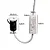 BALIZADOR NORDECOR 2839 EMB. REDONDO BRANCO ROMI 1W LED 3000K - Imagem 3
