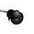 BALIZADOR NORDECOR 2840 EMB. REDONDO PRETO ROMI 1W LED 3000K - Imagem 1