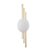 ARANDELA NORDECOR 2723 LED CAMI 6W 3000K DOURADA - Imagem 1