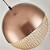 PENDENTE NORDECOR 2933 LED REZI 25CM 18W 3000K COBRE - Imagem 3