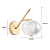 ARANDELA NORDECOR 2798 LED LUSE 7W 3000K OURO CHAMPAGNE - Imagem 2