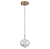 PENDENTE NORDECOR 2794 LED LUSE 7W 3000K OURO CHAMPAGNE - Imagem 1