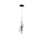 PENDENTE SKY-3066PT MAST Ø12XH30CM PRETO 1,5M D/CABO 3000K 450LM METAL E ACRÍLICO - Imagem 1