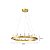PENDENTE SKYLIGHT SKY-3095DO CAVE Ø60X11CM  METAL DOURADO E CRISTAL 36W 3000K 2880LM - Imagem 2