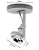 SPOT SKYLIGHT SKY-140BR BRANCO USUAL P/TRILHO CANOPLA AR70 METAL 1XGU10 - Imagem 2