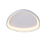 PLAFON SINDORA QX05627 Φ62x6,5CM METAL BRANCO E ACRÍLICO 78W LED 3000K 5850LM - Imagem 1