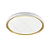 PLAFON SINDORA DCX02351 Φ51x7CM METAL DOURADO E ACRILICO 60W MULTITEMPERATURA - Imagem 1