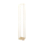 COLUNA SPOTLINE 1216/1 LAMP CHAMPAGNE 152X21X21CM ALUMINIO 3000K 15W - Imagem 1