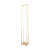 COLUNA SPOTLINE 1216/1 LAMP CHAMPAGNE 152X21X21CM ALUMINIO 3000K 15W - Imagem 2