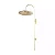 ARANDELA SPOTLINE 1222/31 CLAIRE 105X44CM ALUMÍNIO CHAMPAGNE 3000K 5W - Imagem 2