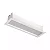 SPOT SPOTLINE 1159/1 EMBUTIR POINT DIFUSO RETANGULAR 5X5X15CM ALUMÍNIO BRANCO 10W 3000K - Imagem 2