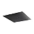 PLAFON SPOTLINE 1185/1 SOBREPOR GAVI QUADRADO 4 FOCOS 40X40X4CM ALUMÍNIO PRETO 29W 3000K - Imagem 2
