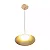 PENDENTE SPOTLINE 1082/1 TOPO Ø24X17CM ALUMÍNIO DOURADO FOSCO 12W 3000K - Imagem 2