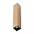 ARANDELA SPOTLINE 1088/1 RETANGULAR 14X4X4 ALUMÍNIO DOURADA 2W 3000K - Imagem 1