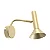 ARANDELA SPOTLINE 1099/1 ZOOM Ø32X25CM ALUMÍNIO DOURADO 5W 3000K - Imagem 1