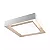 PLAFON SPOTLINE 1059/35 CAVITY 9X35X35CM ALUMÍNIO BRANCO 18W 3000K - Imagem 2