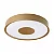 PLAFON SPOTLINE 1078/38 BALLOON 7X37CM ALUMÍNIO DOURADO FOSCO 26W MULTITEMPERATURA - Imagem 2