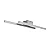 PLAFON SPOTLINE 812/60 LED KIT LINEAR SOBREPOR 75X12X8CM ALUMÍNIO BRANCO 3000K 18W - Imagem 1