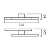 PLAFON SPOTLINE 812/60 LED KIT LINEAR SOBREPOR 75X12X8CM ALUMÍNIO BRANCO 3000K 18W - Imagem 2