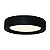PLAFON SPOTLINE 385/3 SOBREPOR SMART REDONDO Ø35X9,5CM ALUMÍNIO PRETO 3XE27 - Imagem 1