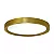 PLAFON SPOTLINE 385/5 SOBREPOR SMART REDONDO Ø50X9,5CM ALUMÍNIO DOURADO 5XE27 - Imagem 1