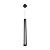 PENDENTE SPOTLINE 1094/1 VERSSAT CILÍNDRICO Ø4X50CM ALUMÍNIO PRETO 1XMR11 - Imagem 1