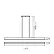 PENDENTE SPOTLINE 810/120 LED HALL LINEAR 4X120X5CM ALUMÍNIO BRANCO 38W 4000K - Imagem 2
