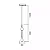 PENDENTE SPOTLINE 832/1 LED SHINE Ø5X38CM ALUMÍNIO DOURADO POLIDO 2W 3000K - Imagem 2