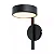 ARANDELA SPOTLINE 884/1 LED CAKE Ø17X30CM ALUMÍNIO PRETO 3000K 8W - Imagem 1