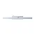 ARANDELA SPOTLINE 993/40 PRISMA RETANGULAR 2X40CM ALUMÍNIO BRANCO 6W 3000K - Imagem 1