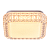 PLAFON NITROLUX LSA-001Q QUADRADO 18X18X07CM CRISTAL ACRÍLICO 15W - Imagem 2