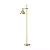 COLUNA SPOTLINE 837/1 CHÃO PISO MADRI 155CM ALUMÍNIO DOURADO ONO  1XE27 - Imagem 1