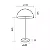 ABAJUR SPOTLINE 848/1 POWER Ø33X62CM ALUMÍNIO DOURADO ONO  1XE27 - Imagem 2
