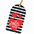 50 Tags Eu Amo Você Etiqueta Decorativa Para Presente 9x5cm - Imagem 1