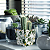 Kit Cachepot de Papel Pote 6 PP 7x7x5,5cm Tema Floral 6un - Imagem 5