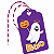 Kit Halloween Tag Aplique Sortidos Abóbora Fantasma Com 24un - Imagem 9