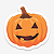 Kit Halloween Tag Aplique Sortidos Abóbora Fantasma Com 24un - Imagem 8