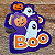 50 Apliques Halloween Boo Fantasma e Abóbora com 8,5x8cm - Imagem 4