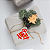 50 Tags Aplique Feliz Natal de Sinos Natalinos com 6x6cm - Imagem 6
