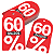 50 Tags Etiquetas Para Saldo Promoção Desconto Off 60% 5x9cm - Imagem 9