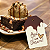 Tag Aqui Tem Doçura Etiqueta Confeitaria da Kardos 8x5cm Com 50u - Imagem 2