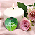 Etiquetas de Folhagem Frases Zen Boas Vibrações Aplique Folha Verde 5x6cm - Imagem 5
