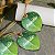 50 Tags Folhagem Frase Gratidão Apliques Folha Verde 5x6cm - Imagem 4