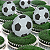Tag Aplique Bola De Futebol 6cm Kardos Com 50 Un - Imagem 5